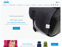 Tablet Screenshot of clekinc.com